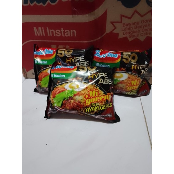 

Indomie goreng ayam geprek paket 5pcs x 85g