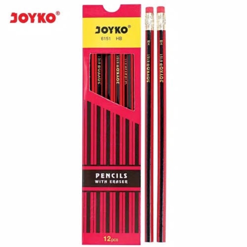 pensil ujian joyko satuan HB pensil ulangan