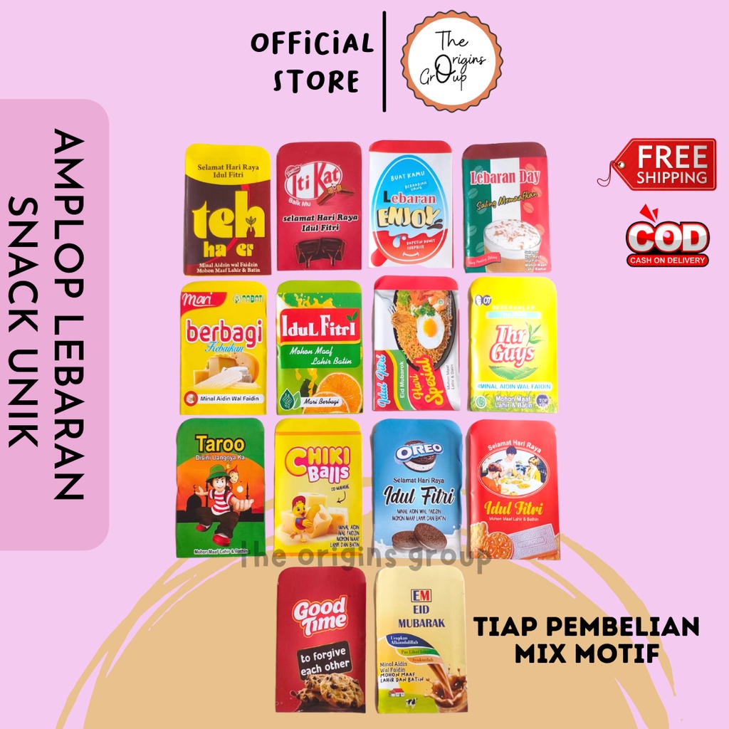 

AMPLOP LEBARAN SNACK UNIK VIRAL GAMBAR TAJAM AMPLOP LEBARAN JAJAN LUCU AMPLOP LEBARAN IDUL FITRI