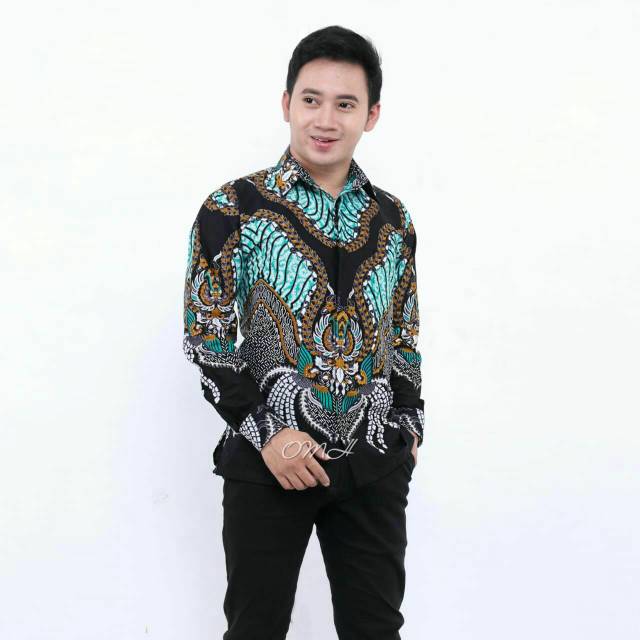 Kemeja batik pria PPBTK07 WSA04 lengan panjang /kemejapria/kemejabatik/batikpria/batikmodern  Bfj02