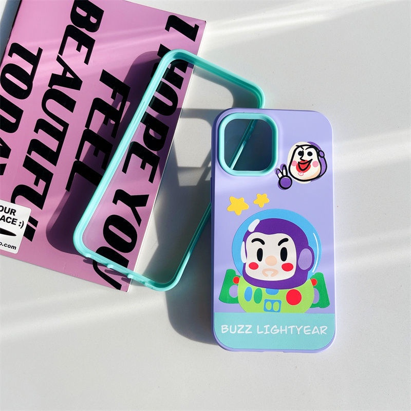 Case Pelindung Motif Print Kartun Toy Story Untuk IPhone 12 13 11 Pro Max X Xs Max Xr 7 8 Plus Pplj