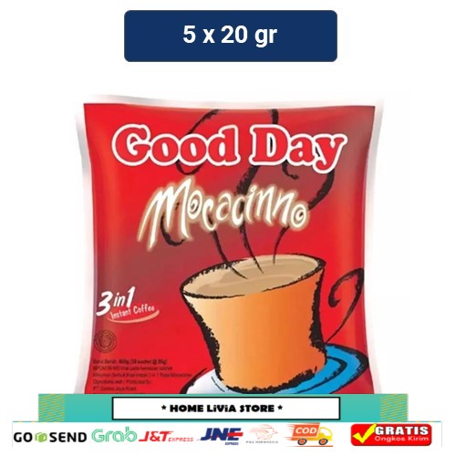 

Good Day Moccacino Kopi 20gr x 5