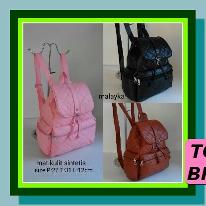 Tas Ransel Wanita Murah Cewek Import Main Korea Backpack Remaja K CX117 Tas Wanita / Tas Kulit Wan