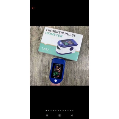 oxymeter fingertip oxymeter pulse alat mendeteksi oksigen darah oxymeter jepit jari ukur oksigen