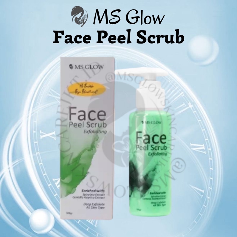 MS GLOW FACE PEEL SCRUB