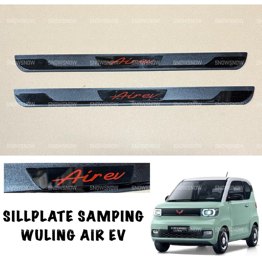 Sillplate Samping Wuling AIR EV 2022 2023 Hitam