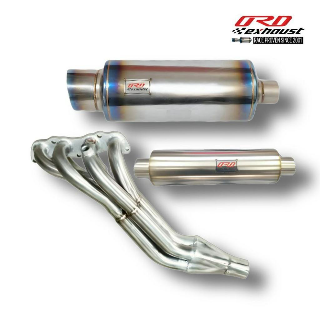 ORD Exhaust Fullset Header Resonator Muffler Pro Series / v2hf / v3rs