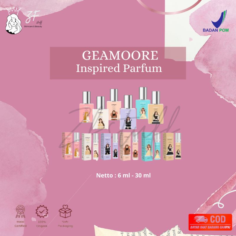 [BUY 1 GET GIFT 1] Ready Stock Siap Kirim‼BPOM (Reseller resmi) parfum Geamoore,free gift