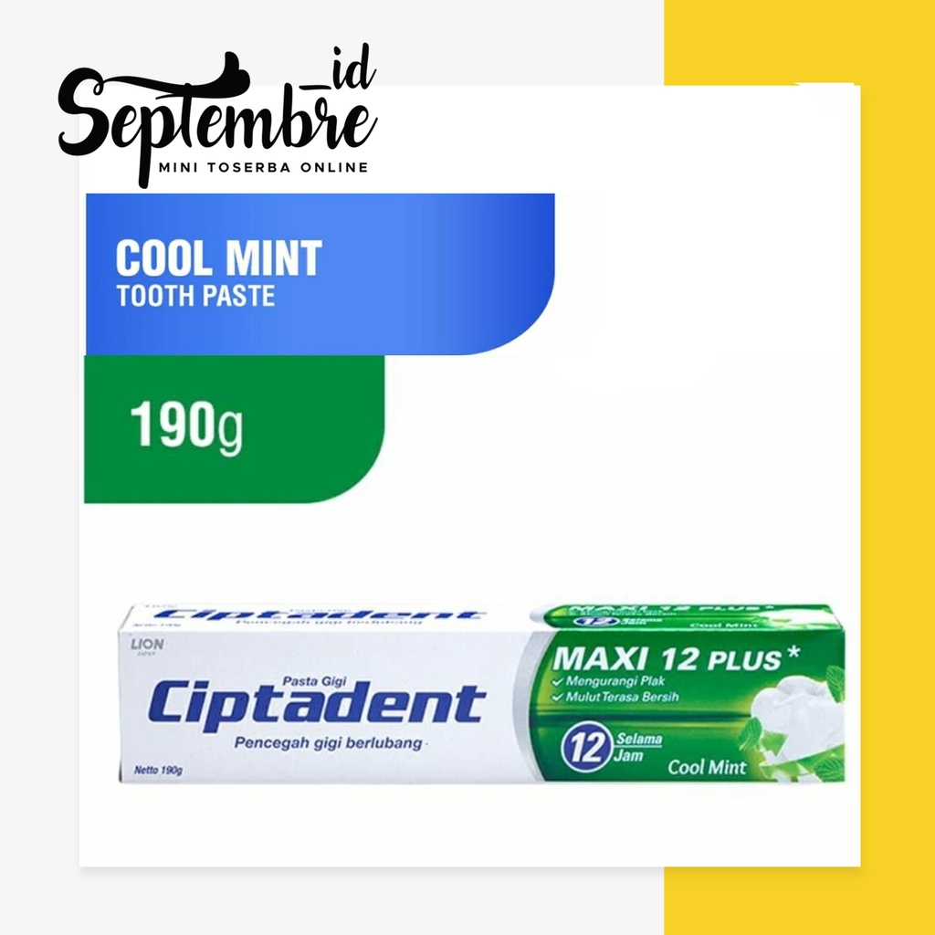 Ciptadent Cool Mint Pasta Gigi 190 gram