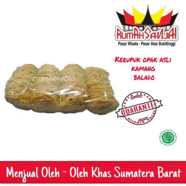 

Kerupuk kamang balado - kerupuk opak balado 500 gr