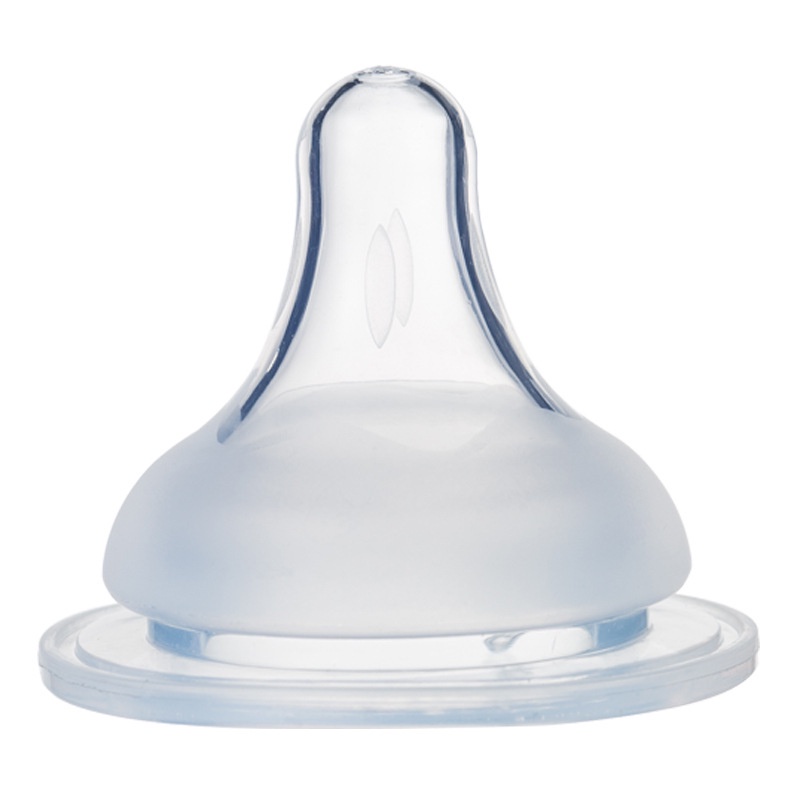 PIGEON Dot Bayi Botol Susu Nipple Peristaltic Leher lebar/ empeng bayi Wide Neck-M (3-6 Bulan)-1PCS