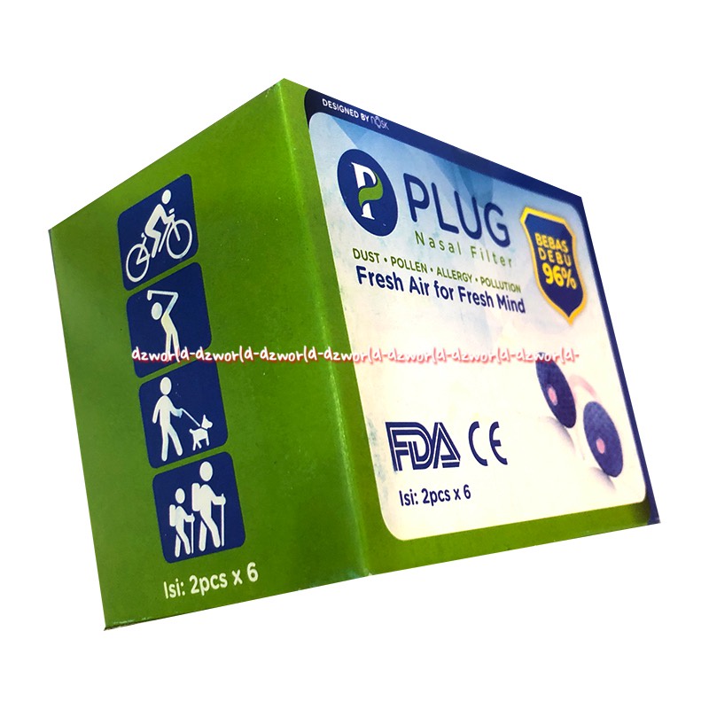 Plug Nasal Filter 12pcs Fresh Air For Fresh Main Bebas Debu 96% Alat Untuk Penyaring Udara di Hidung