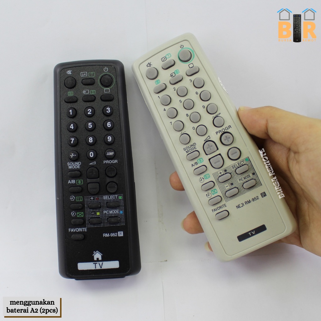 REMOTE TV TABUNG SONY RM-952H - ECERAN Dan GROSIR