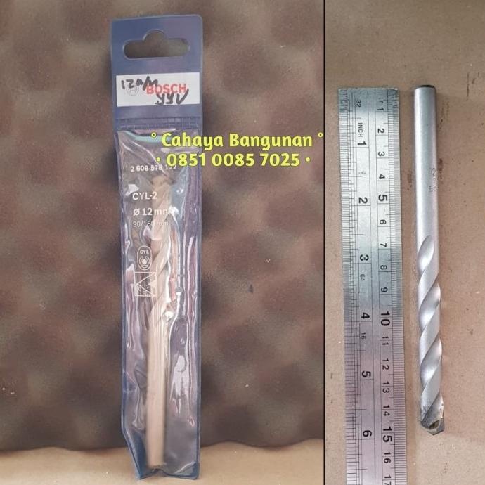 Mata Bor Beton Dinding Tembok Bosch Original 12Mm 12 Mm Matabor Murah