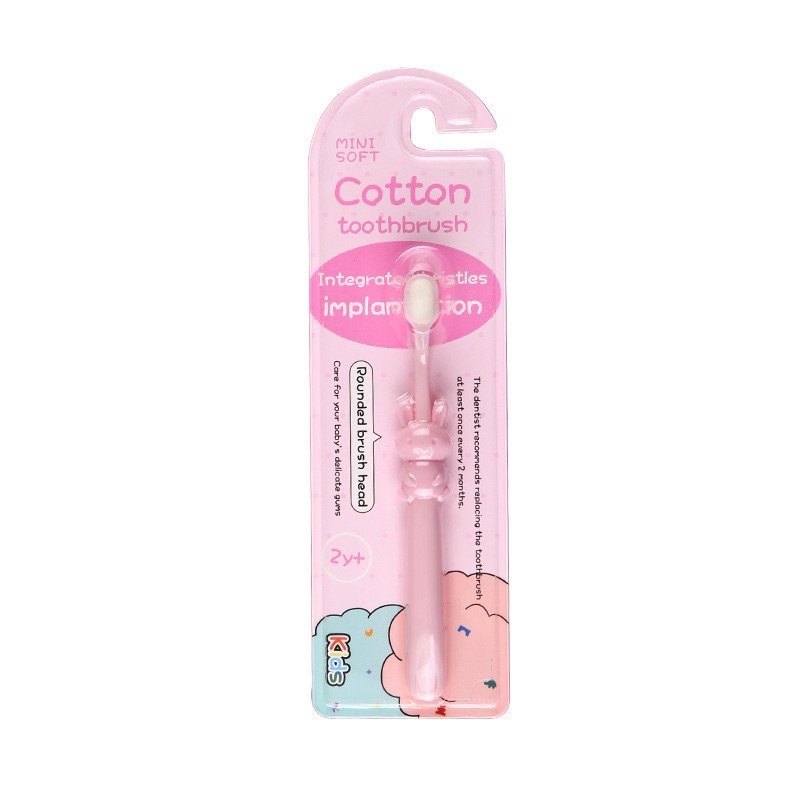 IMPORT Toothbrush Rabbit Sikat Gigi Lembut Anak Bayi Sensitif Gusi Kelinci Kucing Anjing Toothbrush Soft Baby Kids