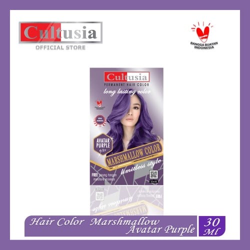 (BISA COD) Cultusia hair color Colour cream / pewarna cat rambut