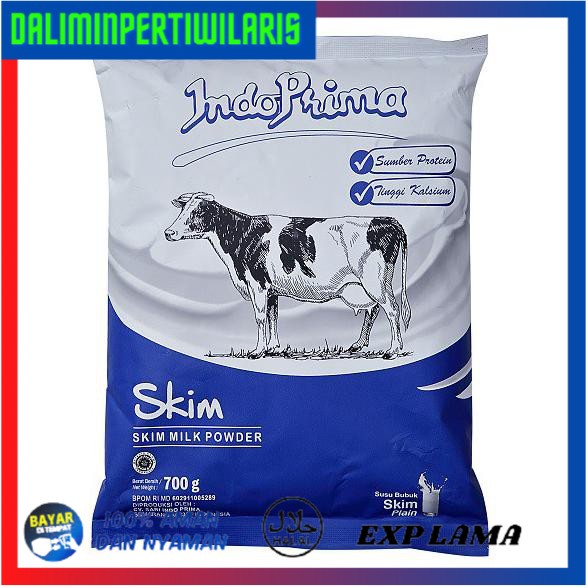 

BISA COD Susu Bubuk Indoprima Skim Milk untuk Kalsium dan Diet ukuran 700 Gram EKSLUSIF [Kode 1|Kode