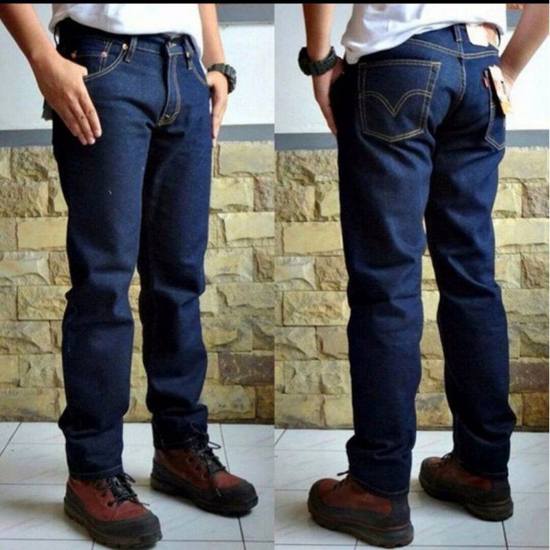 CELANA JEANS PANJANG PRIA REMAJA DEWASA REGULER FIT