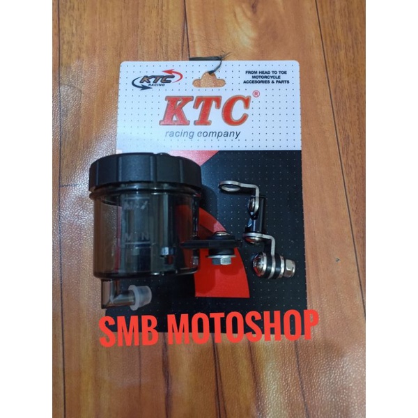 BREKET TABUNG MINYAK REM DEPAN PLUS TABUNG BIG SMOKE KTC RACING ORIGINAL