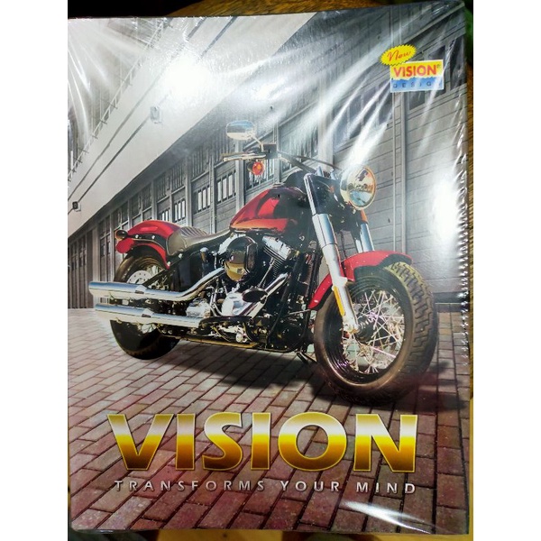 vision buku tulis 58 lembar 1 pak isi 10 buku