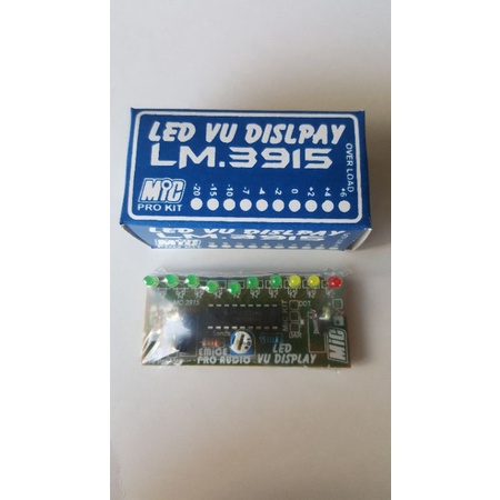 Led VU Display LM3915 MIC Pro Kit