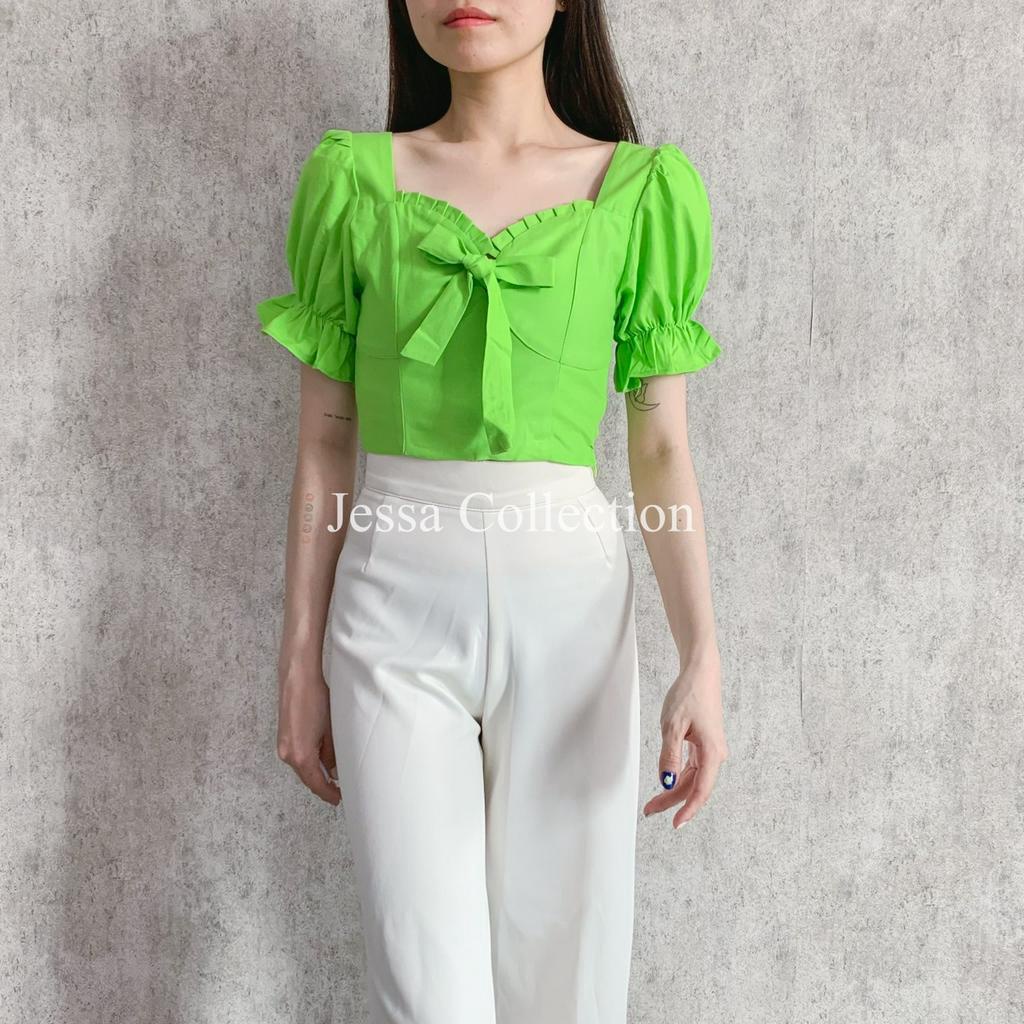 Premium Owhen Ribbon Top TH 546 COTTON