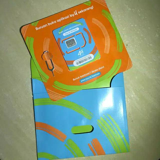 Kartu Perdana By.u By telkomsel (2GB-3GB-10GB)