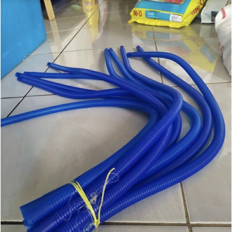 selang spiral hitam powerhead/selang pompa aquarium 80-90cm