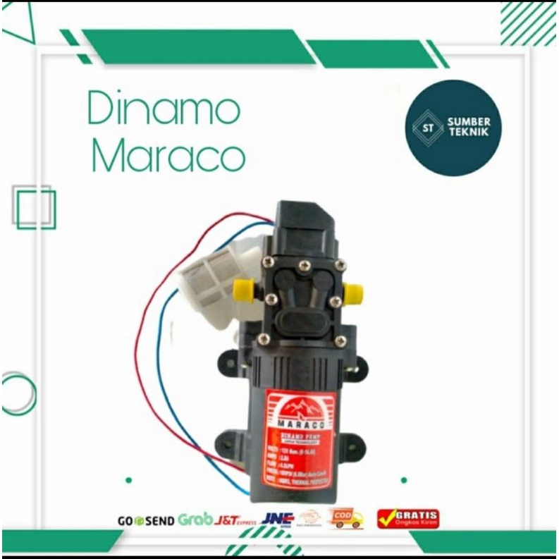 Dinamo Socket / Socket 100 PSI Maraco / Pompa Air DC 12V 100 PSI