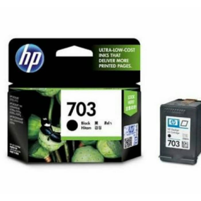 tinta hp 703 black