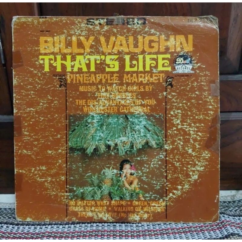 Vinyl Piringan Hitam 12&quot; Billy Vaughn