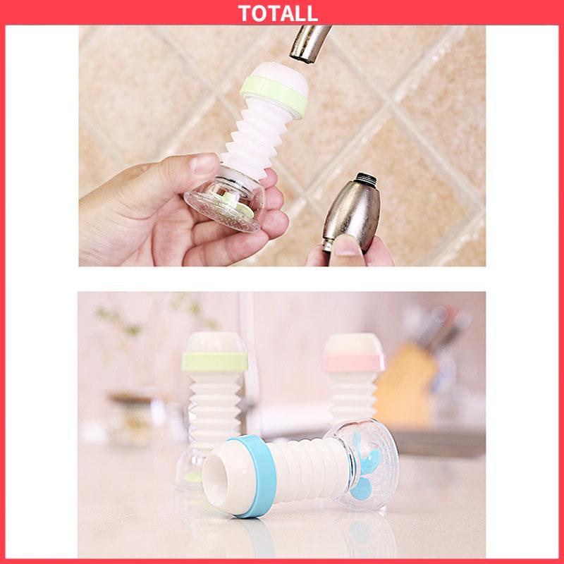 COD Faucet Splash-proof Head Diperpanjang Ekstensi Nozzle Filter Dapur Aerator Yang Dapat Diputar-Totall