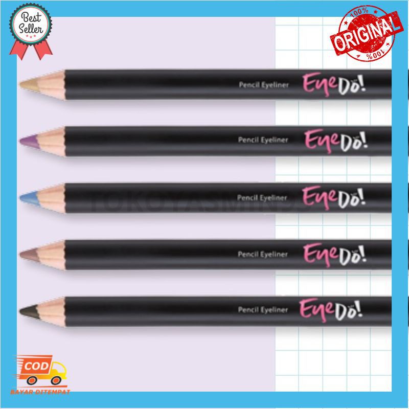 Emina Eye Do Pencil Eyeliner 1 g Murah