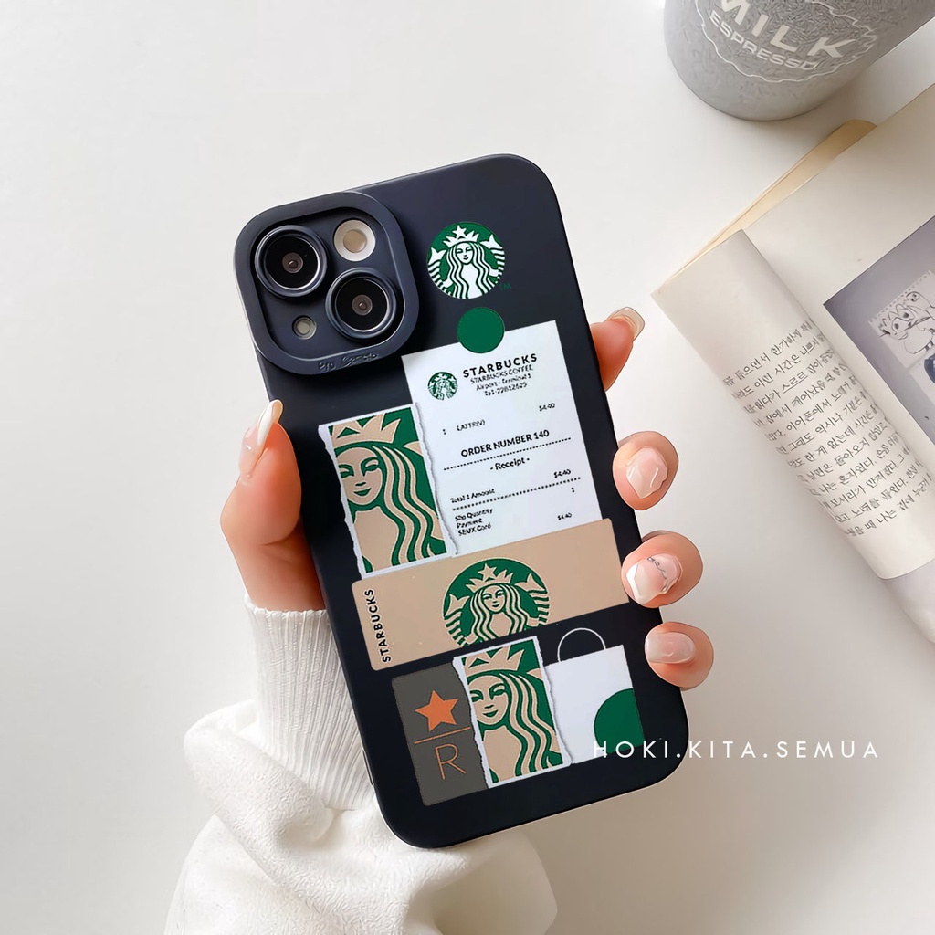 HKS - SOFTCASE PRO CAMERA STARBUCKS CASE TERBARU REALME NARZO 50A PRIME 30A 50i C35 C31 C2 C21Y C15 