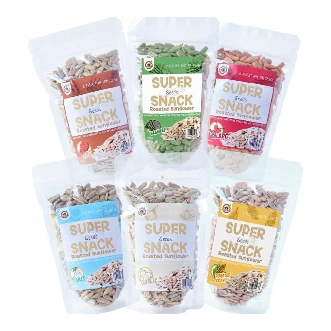 

Promo Bundle Package Super Snack Seeds Roasted Sunflower