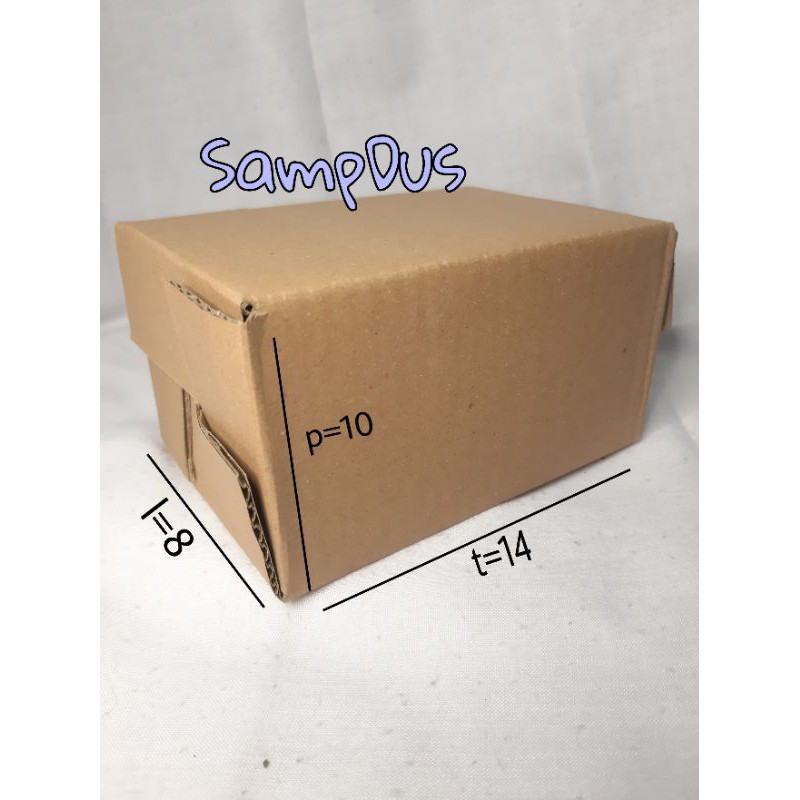 

kardus/box packing online Uk. 10×8×14 cm.
