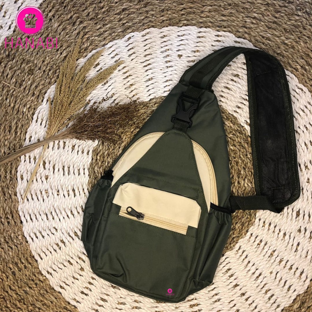 HANABI - Waistbag wanita GRENSIA tas slingbag lucu