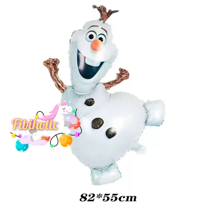 Balon foil olaf/balon foil karakter olaf