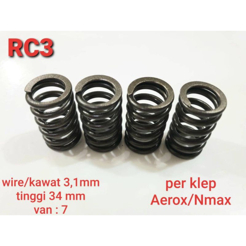 Per Klep RC3 Yamaha Nmax N Max Aerox 155 Old dan New VVA Vanadium 7 Japan Jepang