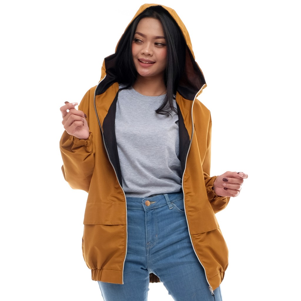 Jaket Casual Hoodie Wanita / Jaket Sport Wanita A026