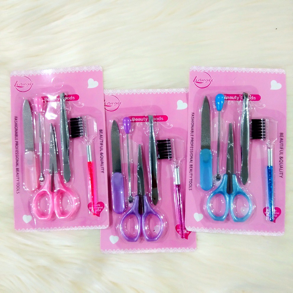 Beauty Tools Set / Alat Kecantikan 5in1 / Menicure Pedicure Set