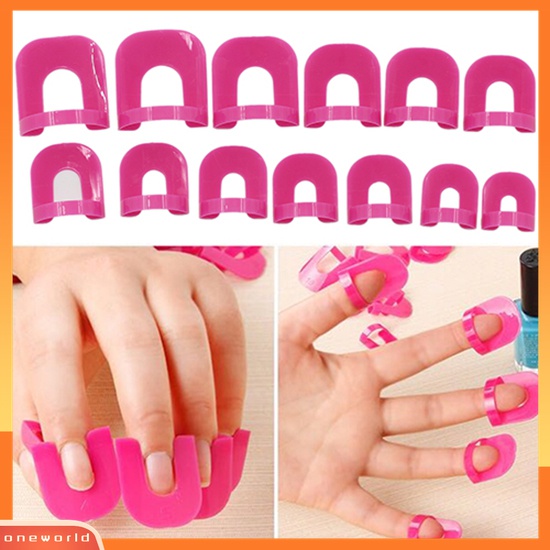 (ONWO) 26pcs Klip Template Kutek Anti Tumpah Bahan Plastik + 1pc Stiker