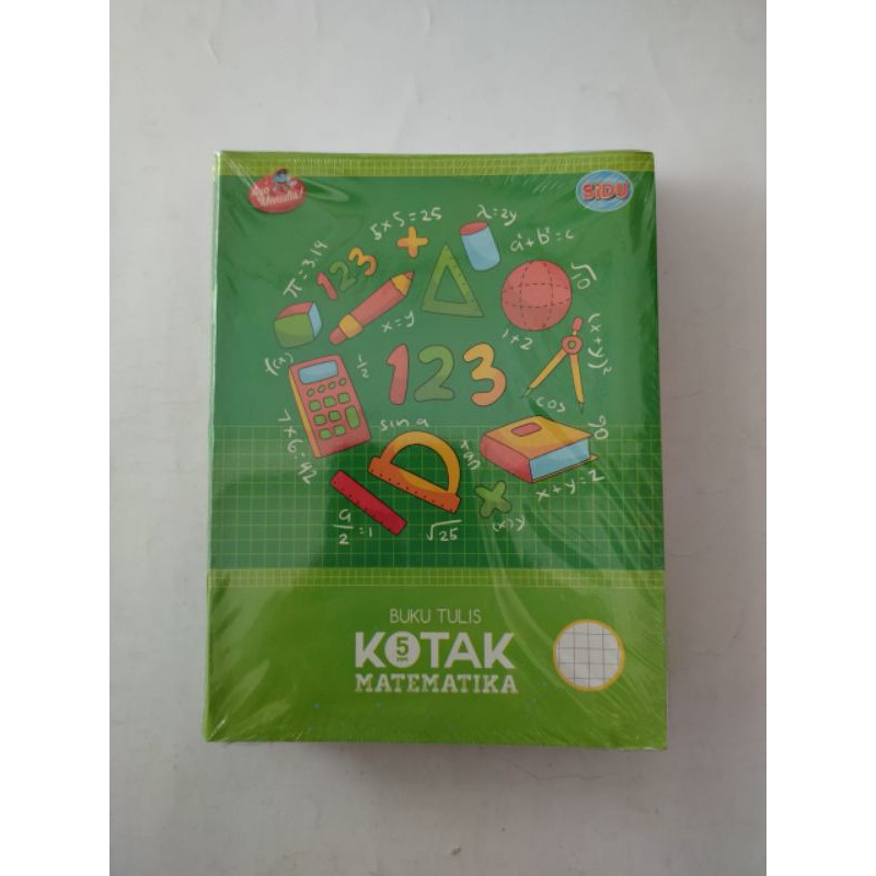 

Buku Tulis Kotak Kecil Matematika Sidu Sinar Dunia