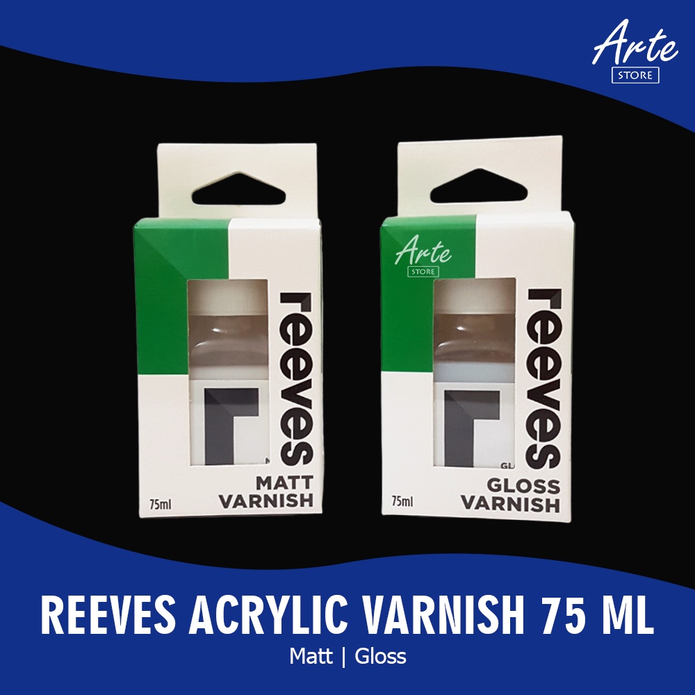 Reeves Acrylic Medium Matt / Gloss Varnish 75 ml