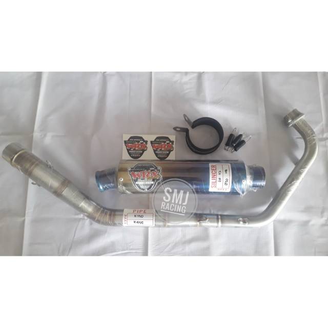 Knalpot WRX GP series new CBR 150 dan new CB 150 R facelift