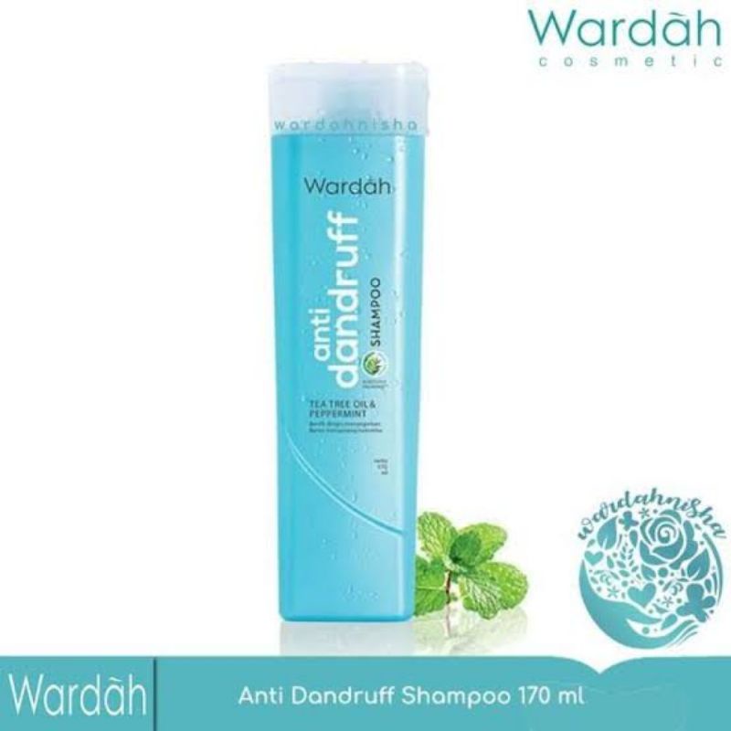 Wardah Anti Dandruff Shampoo Argan Oil & Grape Seed