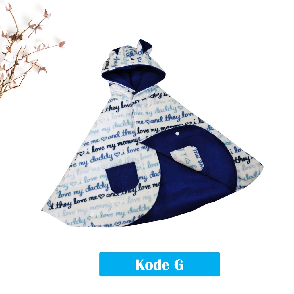 BABY CAPE Selimut Bayi Newborn-3thn Jaket Anak Bayi Murah-G