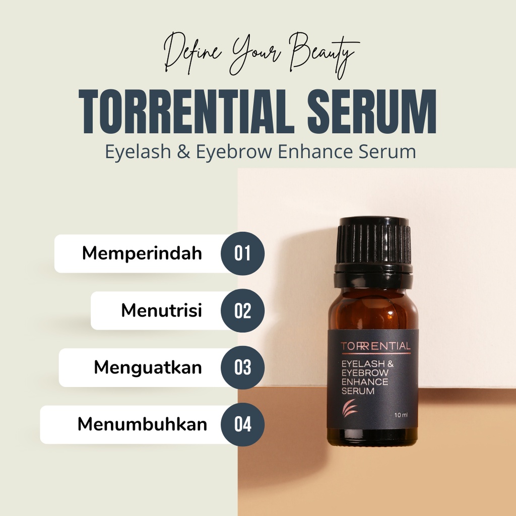 Torrential Serum Penumbuh Bulu Mata dan Alis