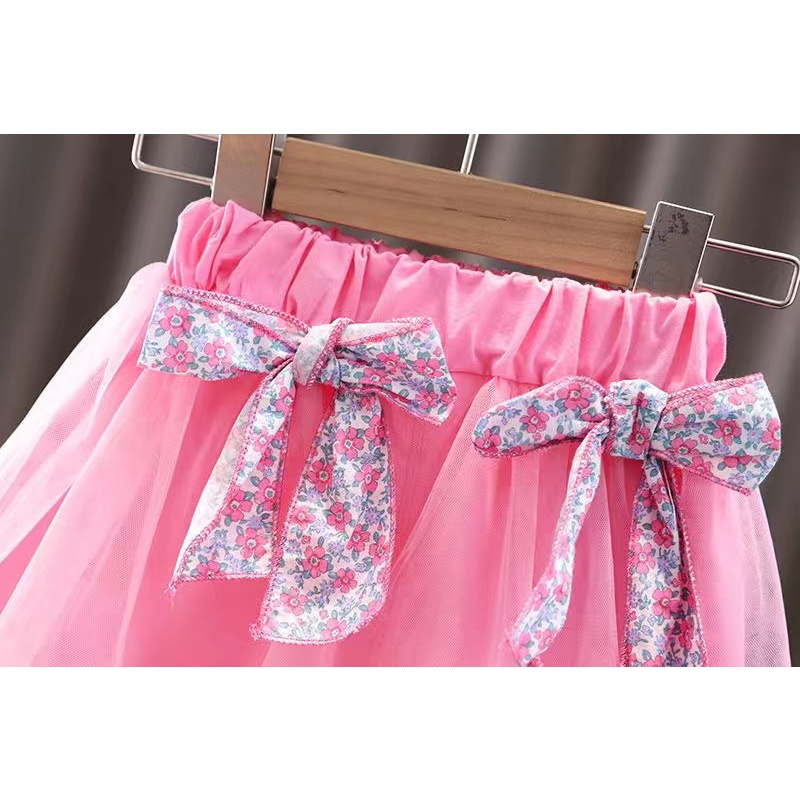 Setelan Anak Perempuan Import Uisa 1-4th/ Setelan Crop Top / Setelan Celana Pendek / baju anak perempuan