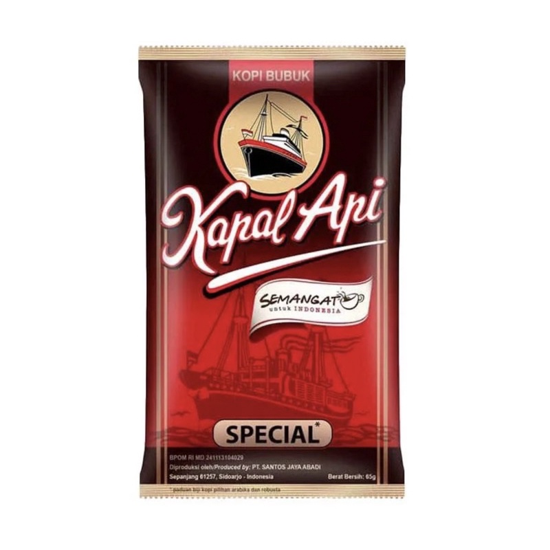 

Kopi Tubruk Kapal Api Special 65 gram